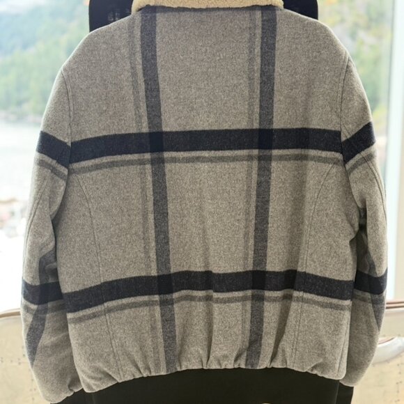 MEN'S MOOSE KNUCKLES WOOL JACKET - Picture 4 of 8